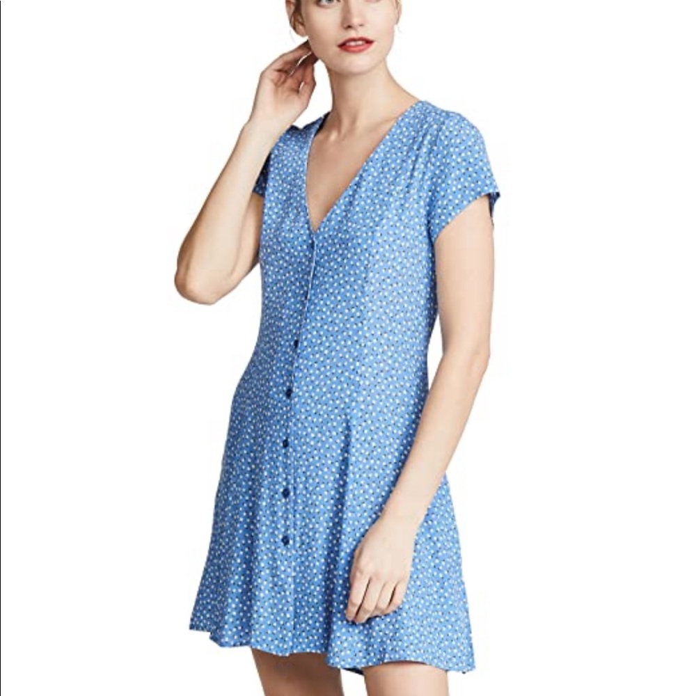 Rollas blue mini dress size small